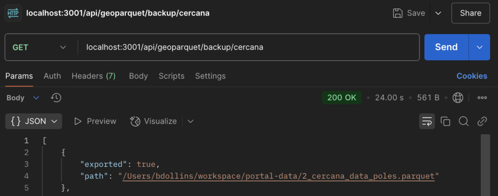 geoMusings by Bill Dollins - GeoParquet Backup and Restore