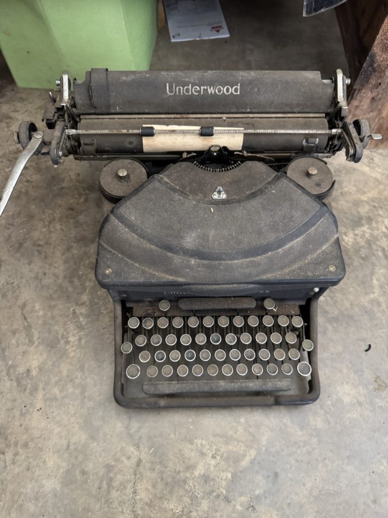 geoMusings by Bill Dollins - The Typewriter